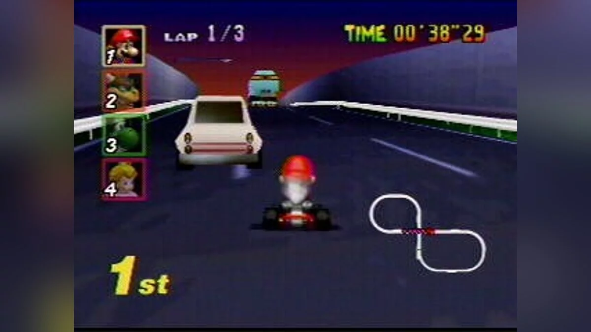 Скриншоты из Mario Kart 64 / Картинка 17