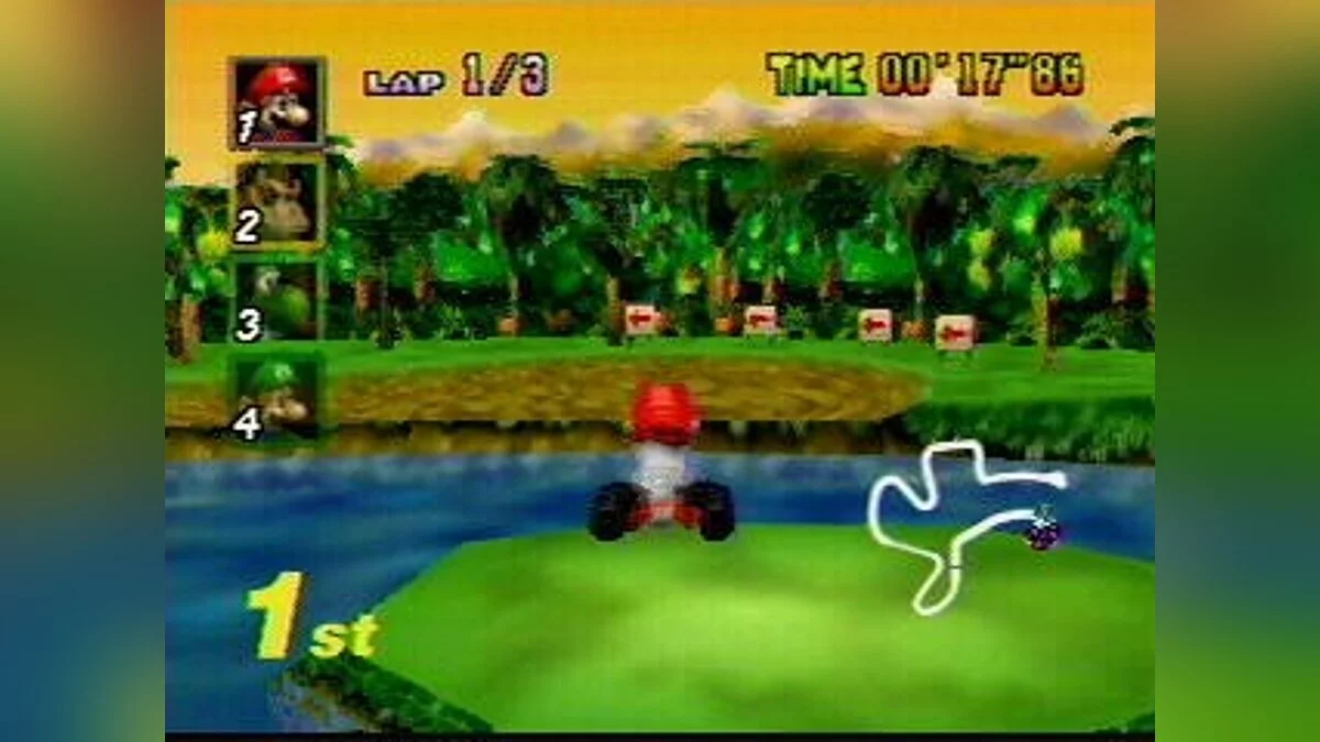 Скриншоты из Mario Kart 64 / Картинка 21