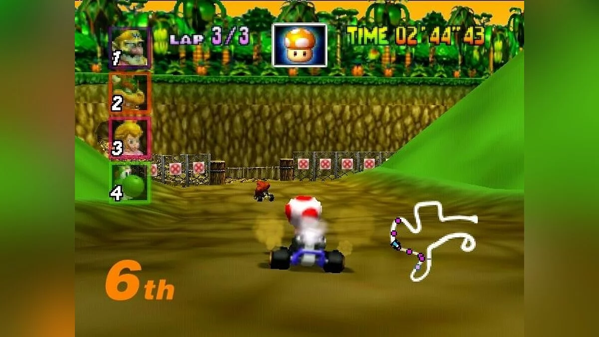 Скриншоты из Mario Kart 64 / Картинка 31
