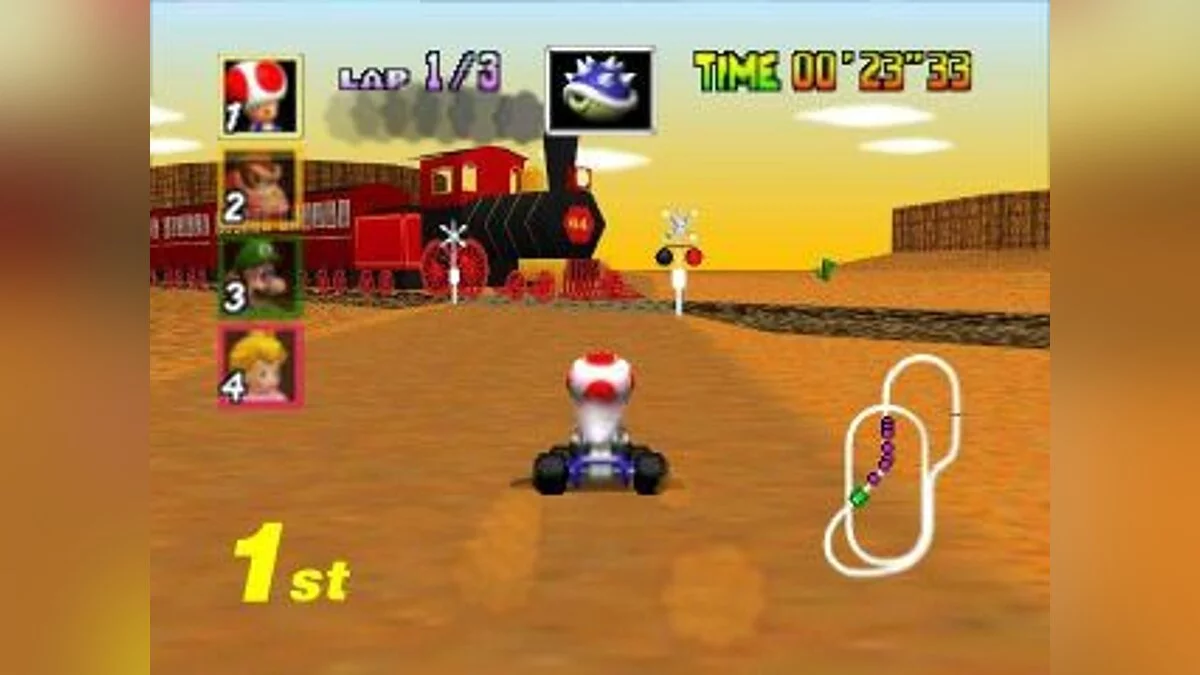 Скриншоты из Mario Kart 64 / Картинка 10