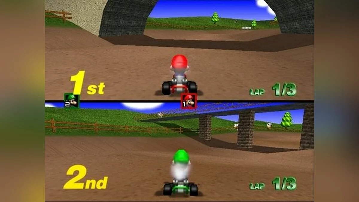 Скриншоты из Mario Kart 64 / Картинка 11