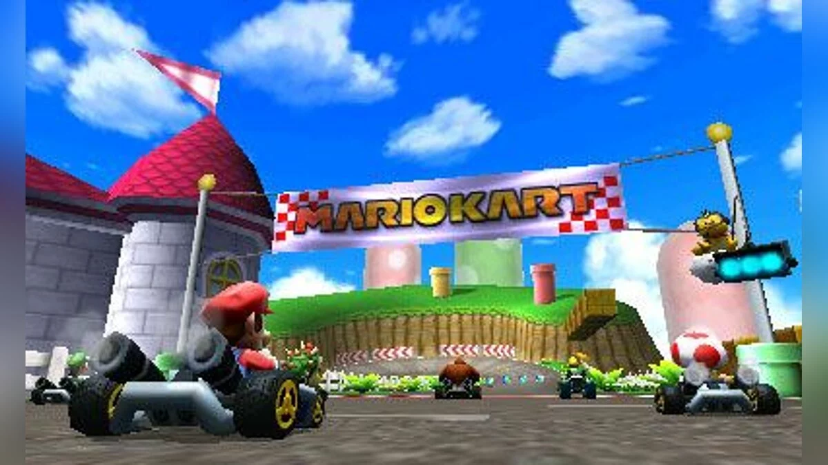 Скриншоты из Mario Kart 7 / Картинка 12