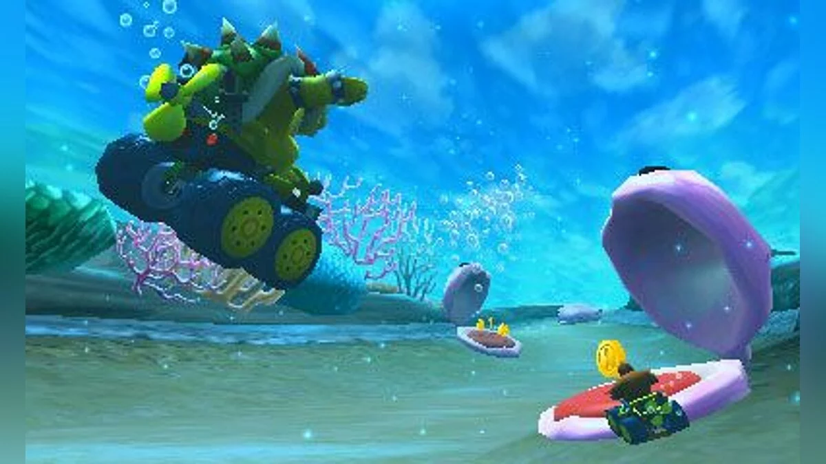 Скриншоты из Mario Kart 7 / Картинка 16