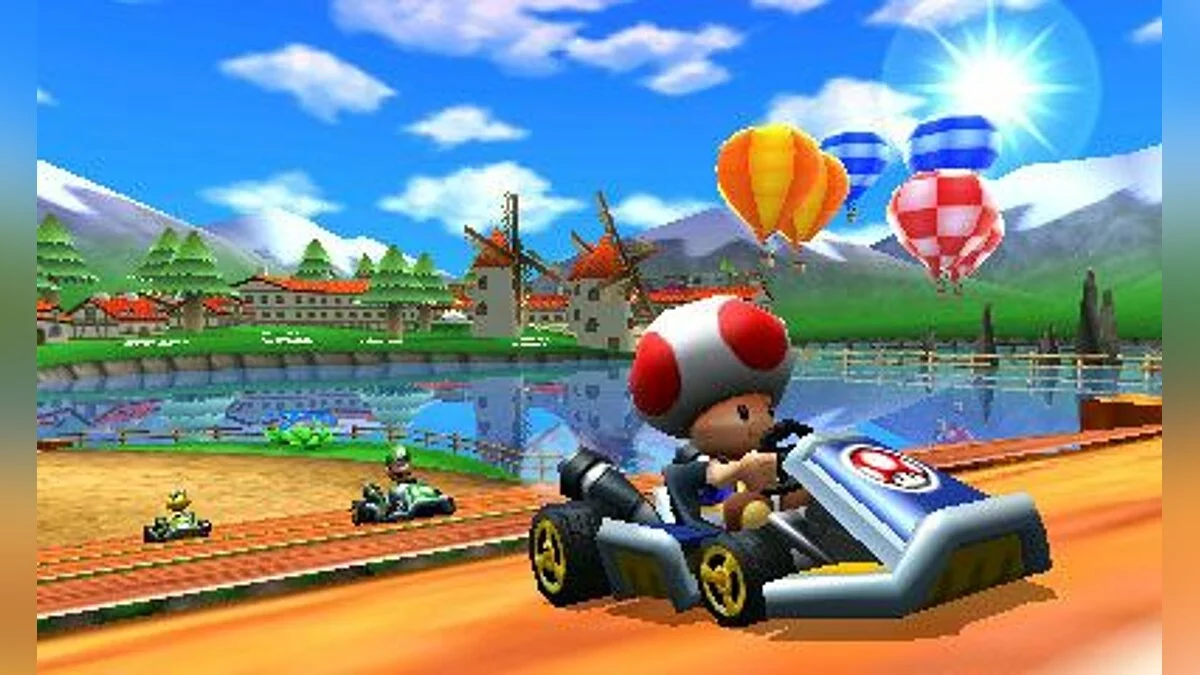Скриншоты из Mario Kart 7 / Картинка 18