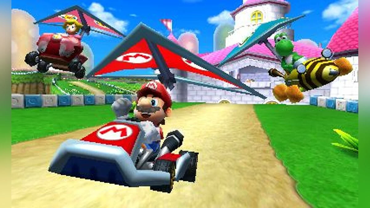 Скриншоты из Mario Kart 7 / Картинка 29