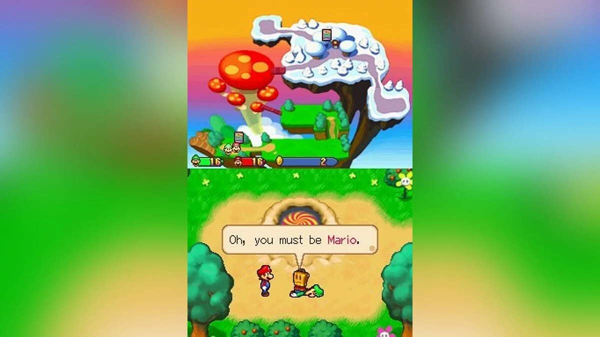 Скриншоты из Mario & Luigi: Partners in Time / Картинка 36
