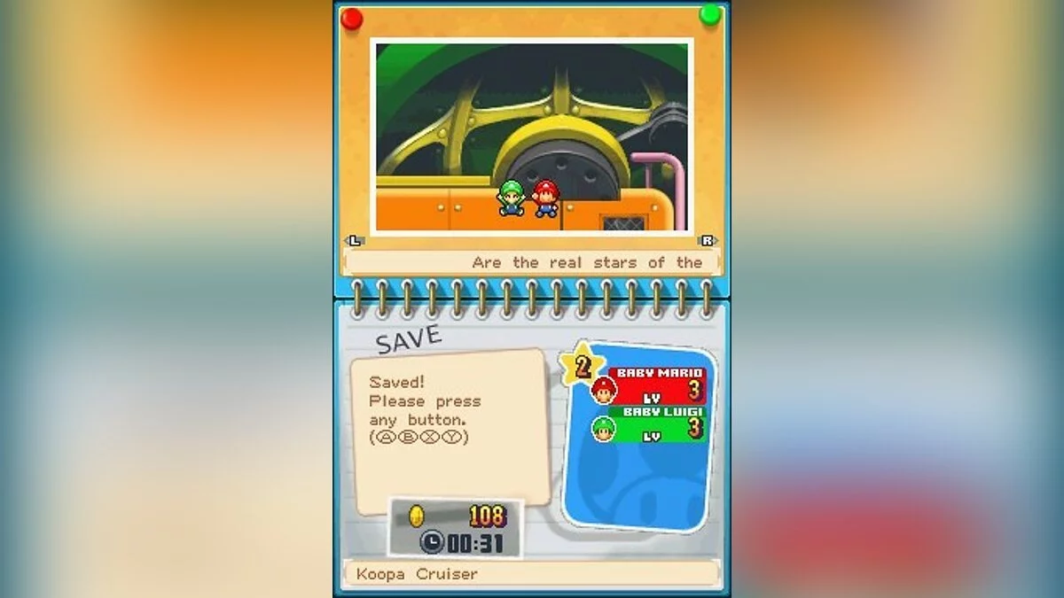 Скриншоты из Mario & Luigi: Partners in Time / Картинка 47