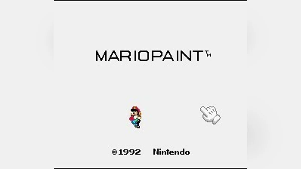 Скриншоты из Mario Paint / Картинка 21