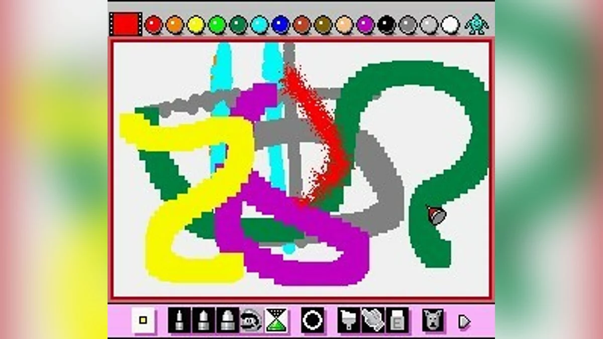Скриншоты из Mario Paint / Картинка 22