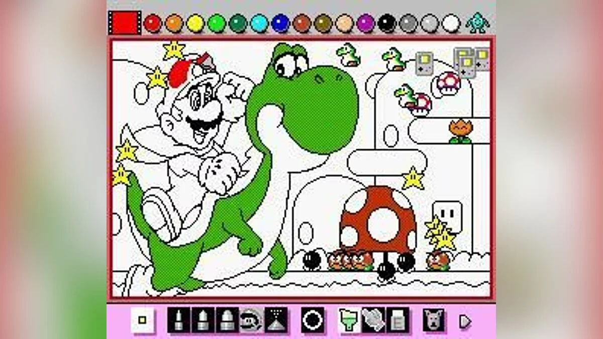Скриншоты из Mario Paint / Картинка 1