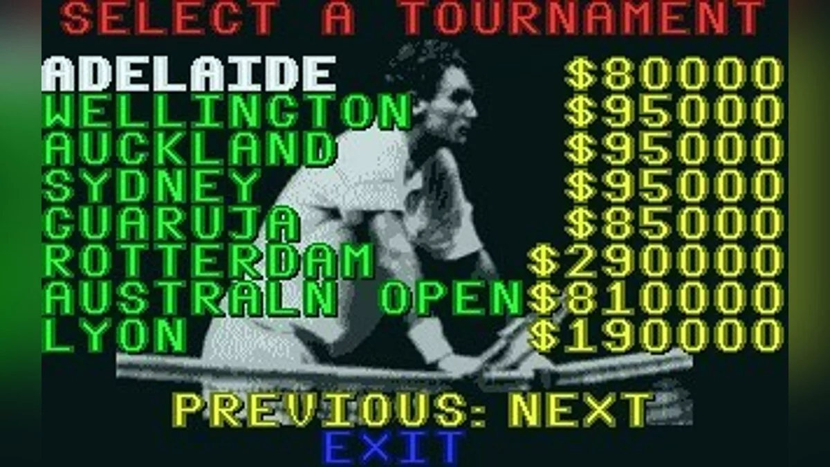 Скриншоты из International 3D Tennis / Картинка 25