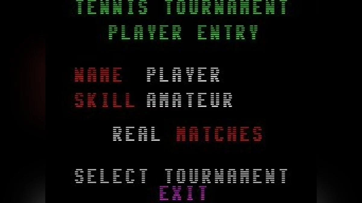 Скриншоты из International 3D Tennis / Картинка 38