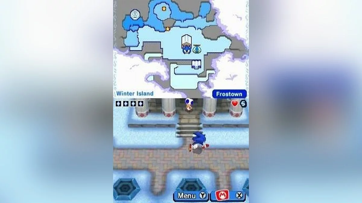 Скриншоты из Mario & Sonic at the Olympic Winter Games / Картинка 85