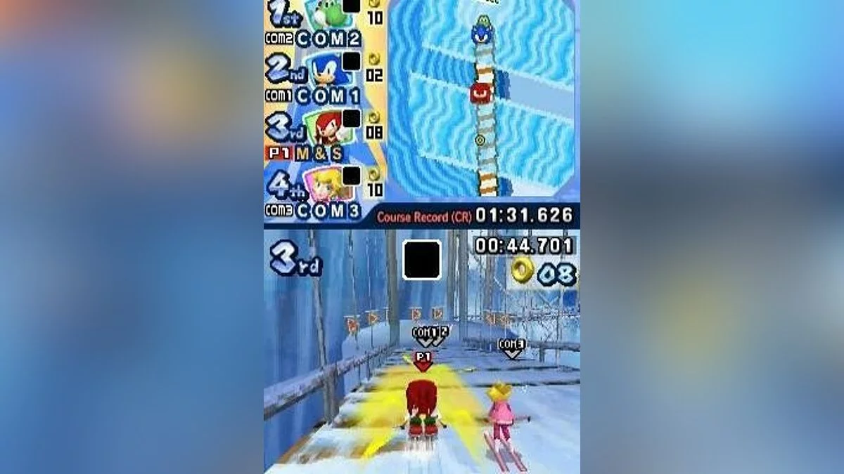 Скриншоты из Mario & Sonic at the Olympic Winter Games / Картинка 91