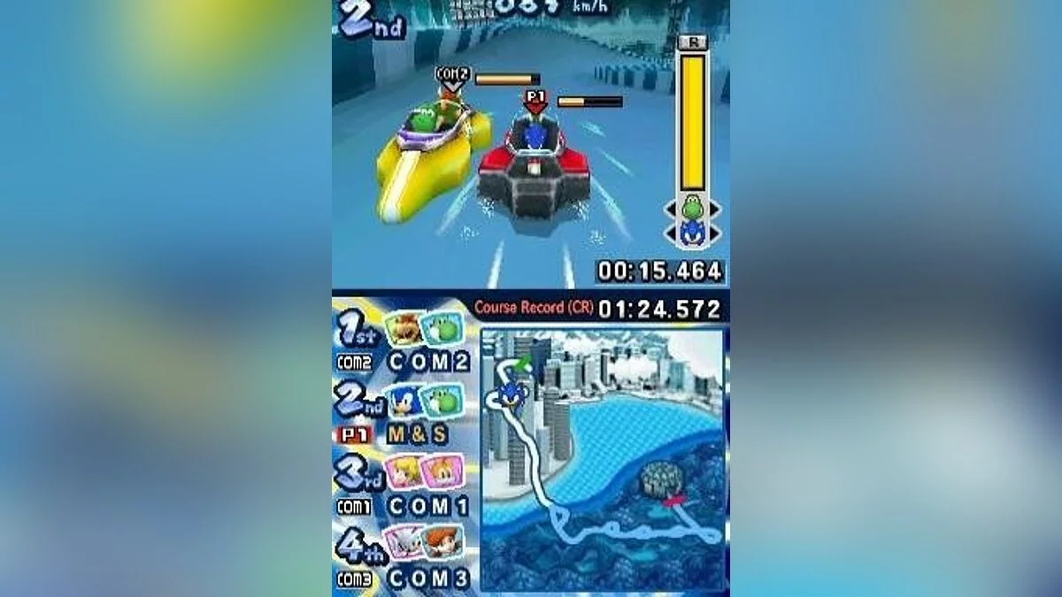 Скриншоты из Mario & Sonic at the Olympic Winter Games / Картинка 93