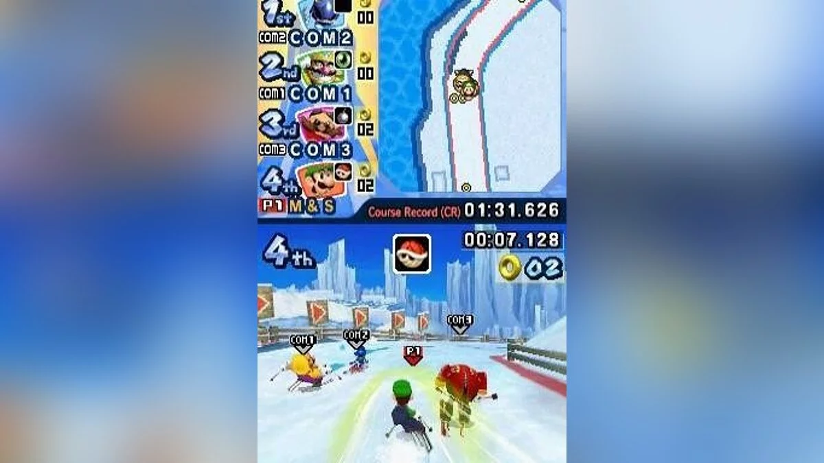 Скриншоты из Mario & Sonic at the Olympic Winter Games / Картинка 94