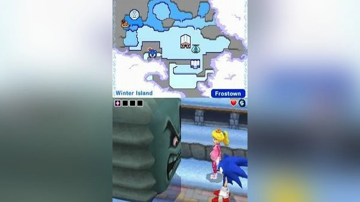 Скриншоты из Mario & Sonic at the Olympic Winter Games / Картинка 96