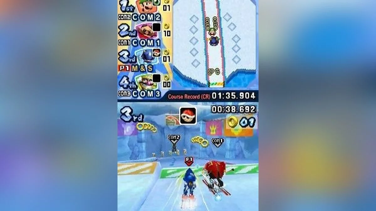 Скриншоты из Mario & Sonic at the Olympic Winter Games / Картинка 97