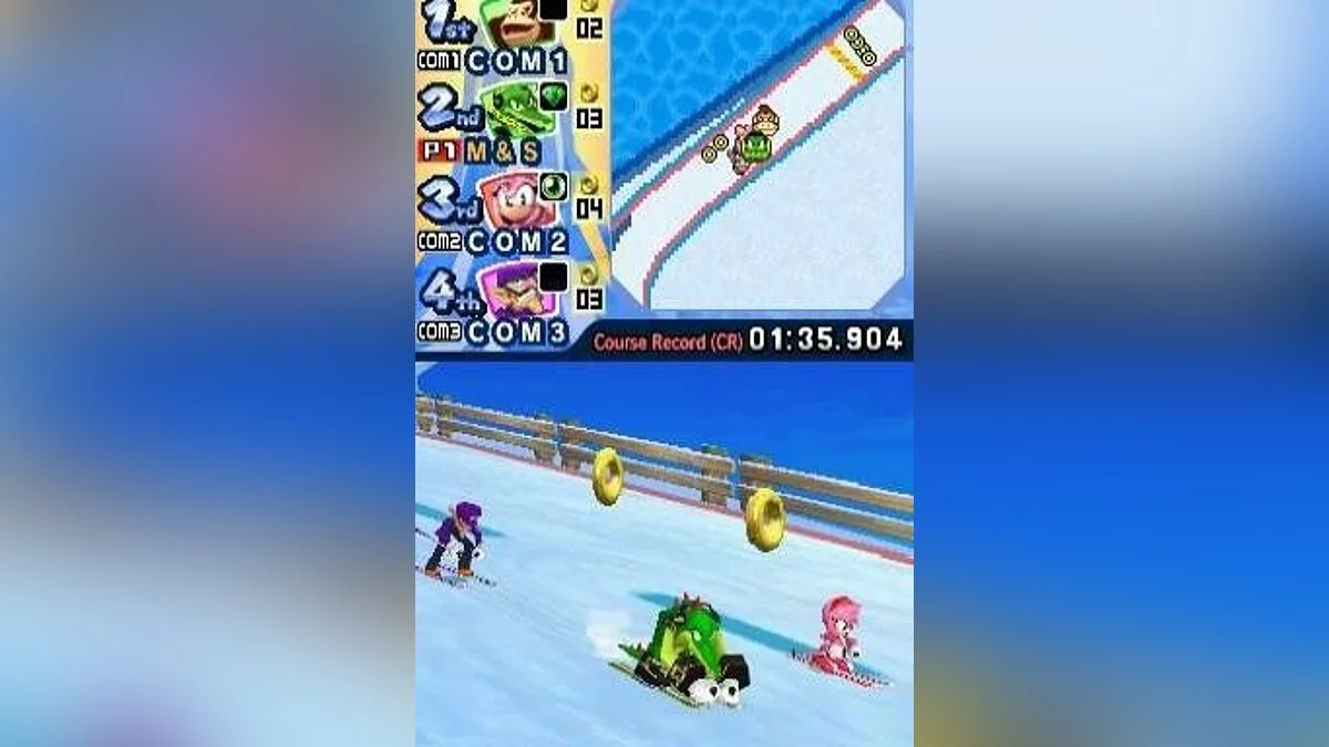 Скриншоты из Mario & Sonic at the Olympic Winter Games / Картинка 101