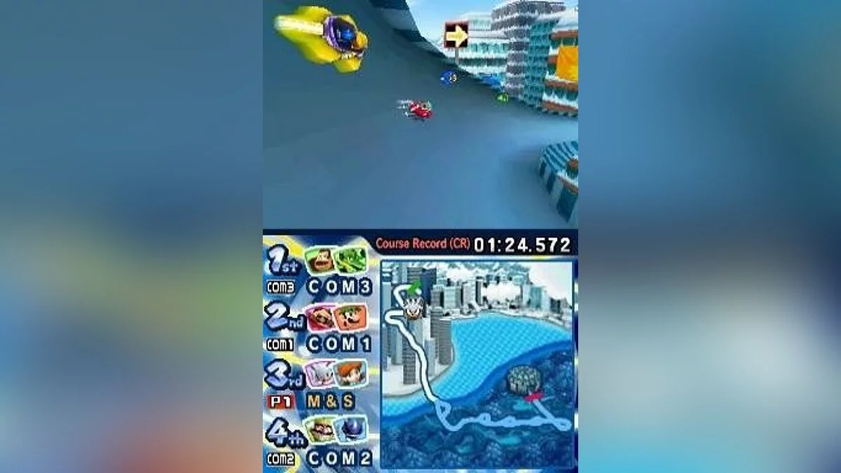 Скриншоты из Mario & Sonic at the Olympic Winter Games / Картинка 103
