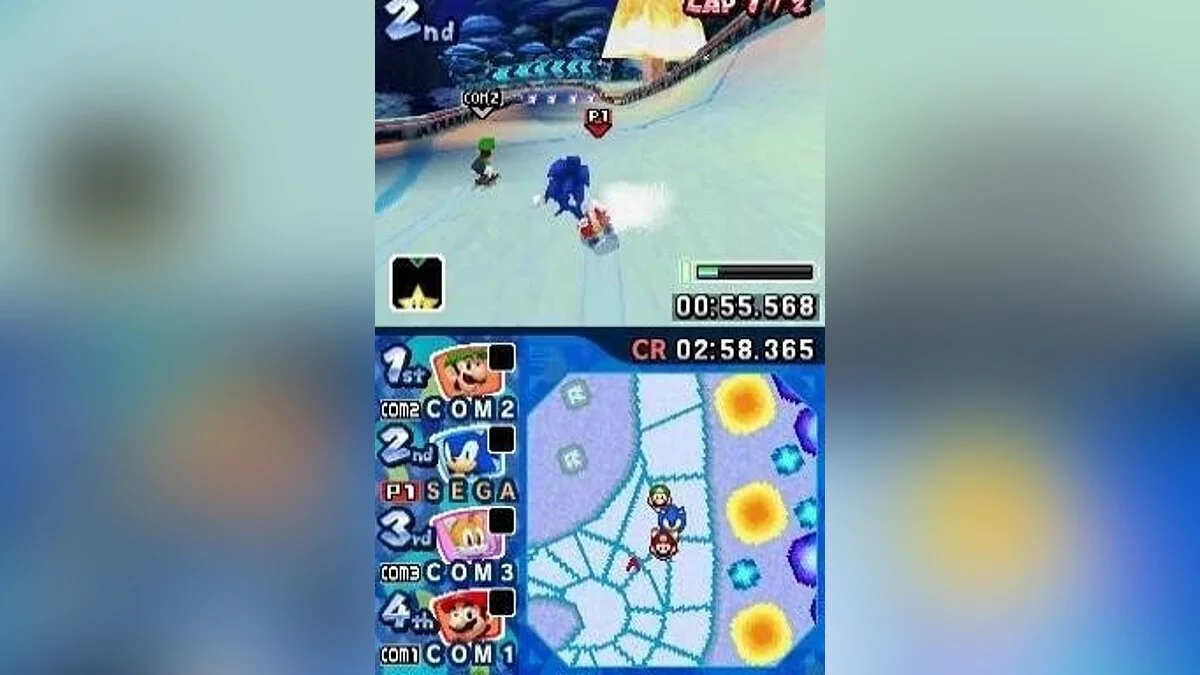 Скриншоты из Mario & Sonic at the Olympic Winter Games / Картинка 136