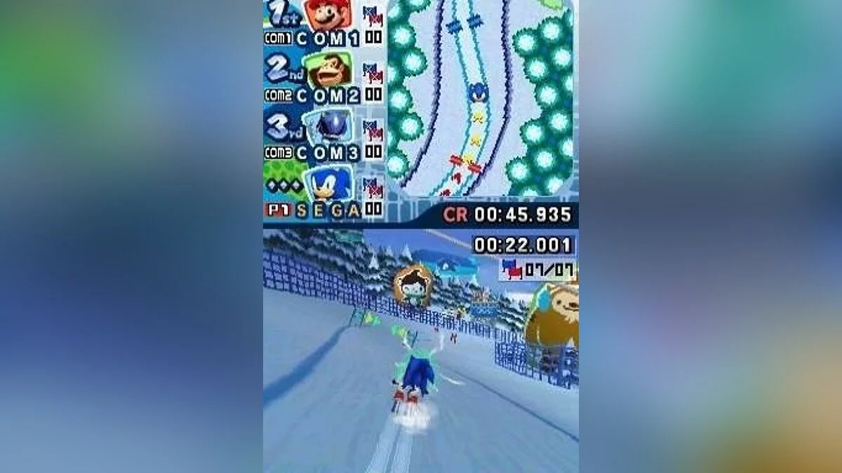 Скриншоты из Mario & Sonic at the Olympic Winter Games / Картинка 137
