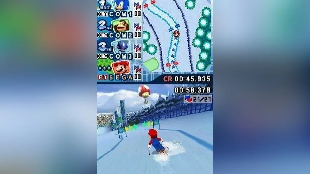 Скриншоты из Mario & Sonic at the Olympic Winter Games / Картинка 138