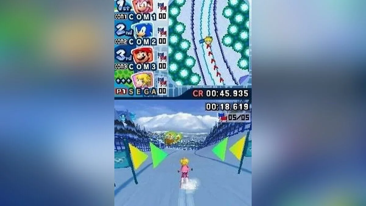 Скриншоты из Mario & Sonic at the Olympic Winter Games / Картинка 143