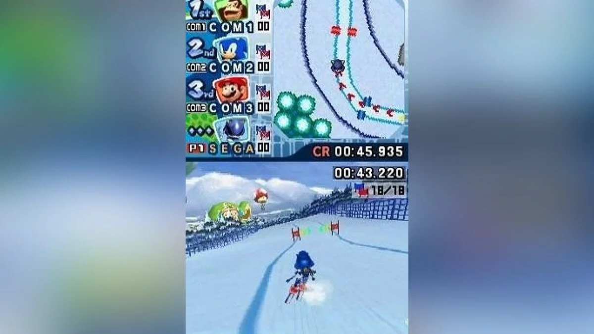 Скриншоты из Mario & Sonic at the Olympic Winter Games / Картинка 146