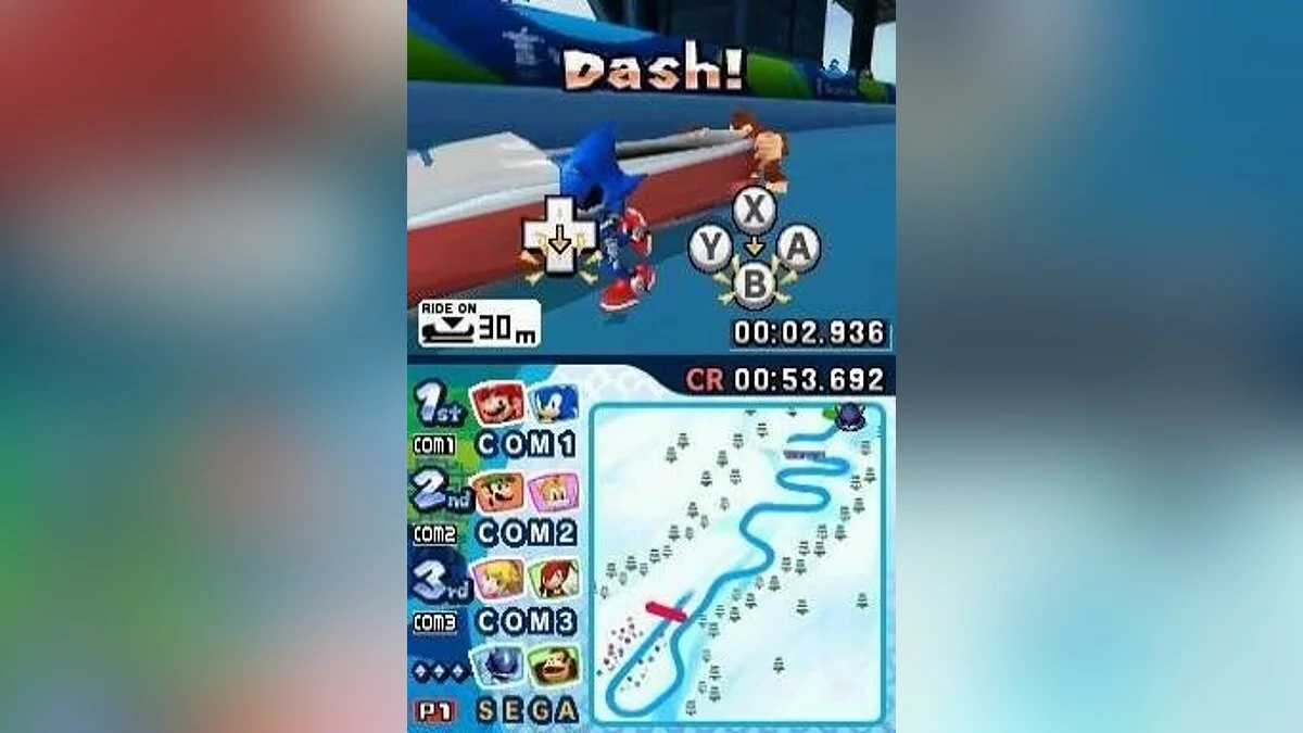 Скриншоты из Mario & Sonic at the Olympic Winter Games / Картинка 147