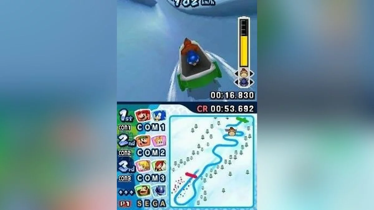 Скриншоты из Mario & Sonic at the Olympic Winter Games / Картинка 148