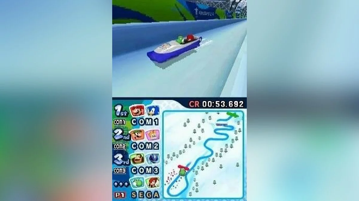 Скриншоты из Mario & Sonic at the Olympic Winter Games / Картинка 150