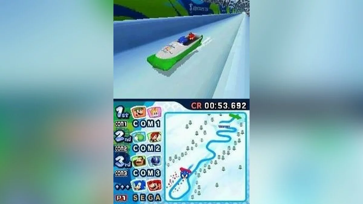 Скриншоты из Mario & Sonic at the Olympic Winter Games / Картинка 153