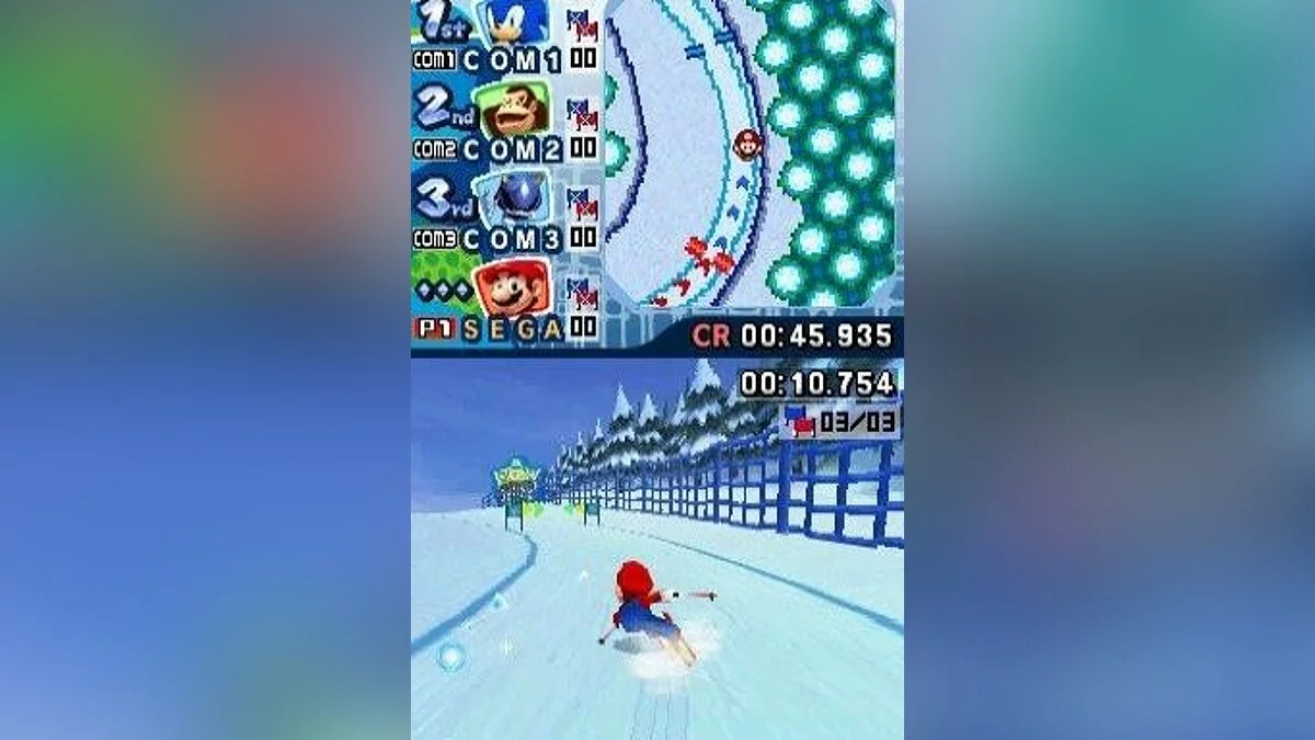 Скриншоты из Mario & Sonic at the Olympic Winter Games / Картинка 156