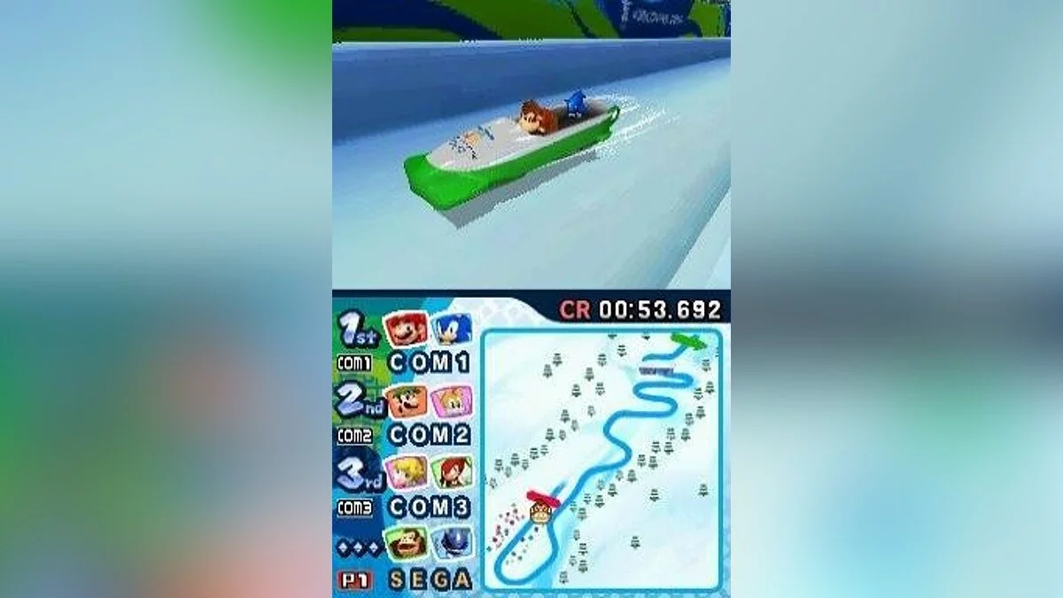 Скриншоты из Mario & Sonic at the Olympic Winter Games / Картинка 160