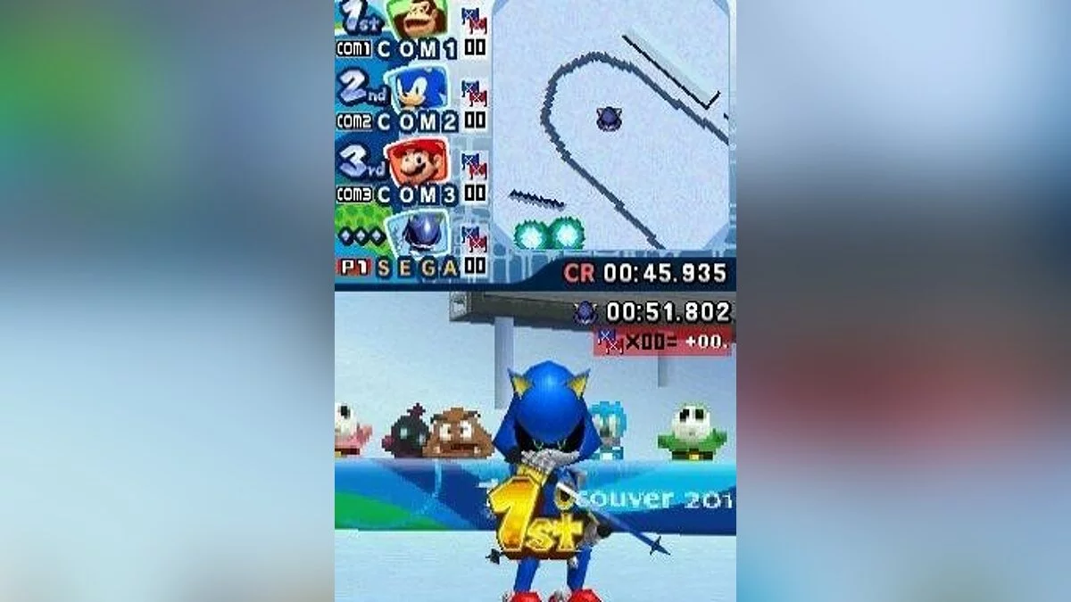 Скриншоты из Mario & Sonic at the Olympic Winter Games / Картинка 163