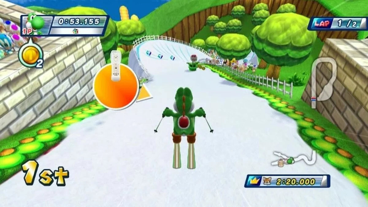 Скриншоты из Mario & Sonic at the Olympic Winter Games / Картинка 169