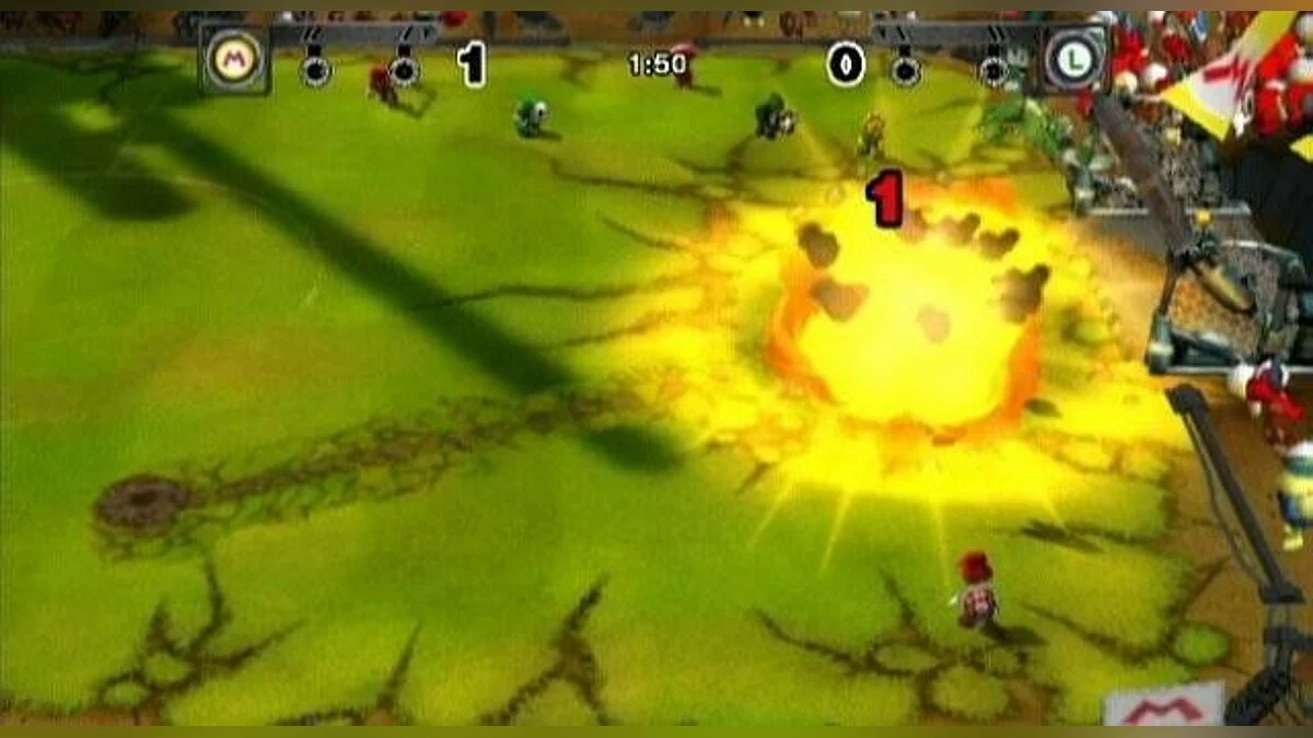 Скриншоты из Mario Strikers Charged / Картинка 27