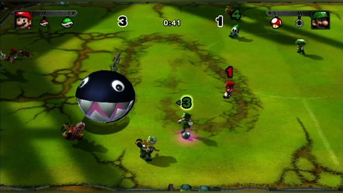 Скриншоты из Mario Strikers Charged / Картинка 2