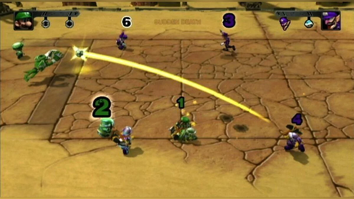 Скриншоты из Mario Strikers Charged / Картинка 5