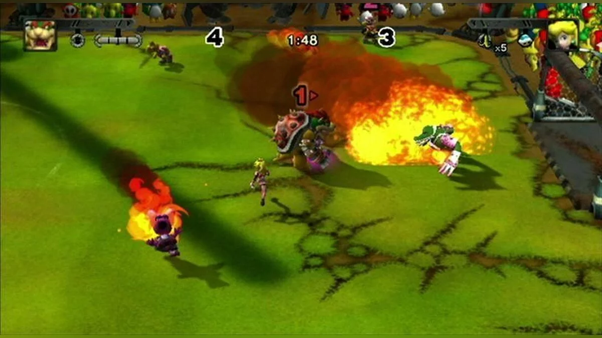 Скриншоты из Mario Strikers Charged / Картинка 8