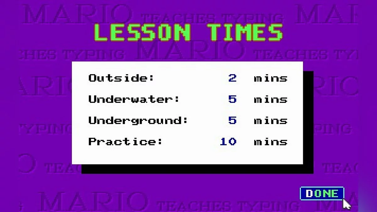 Скриншоты из Mario Teaches Typing / Картинка 8
