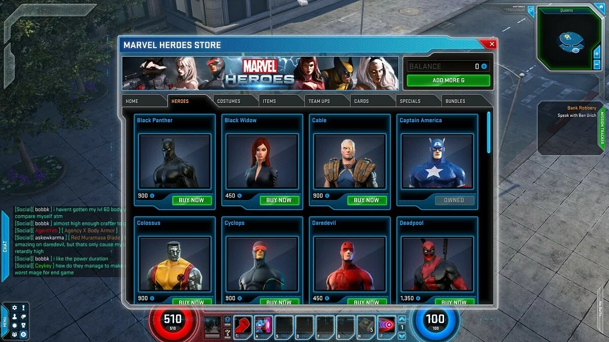 Скриншоты из Marvel Heroes / Картинка 123