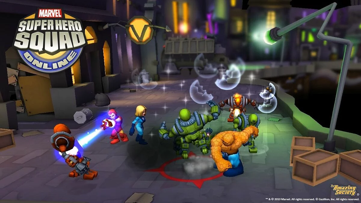 Скриншоты из Marvel Super Hero Squad Online / Картинка 3