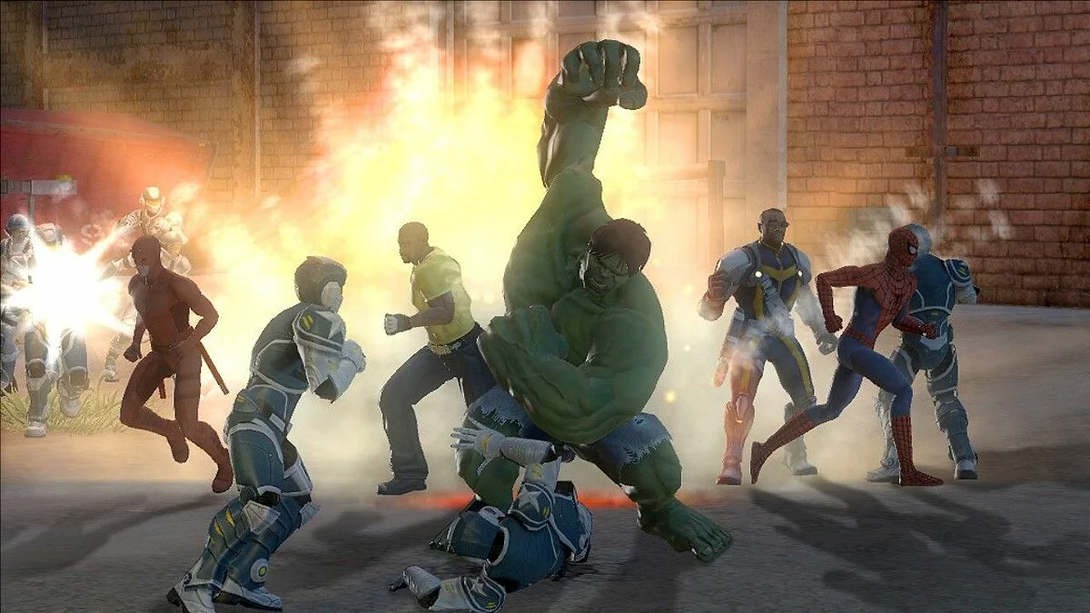 Скриншоты из Marvel Ultimate Alliance 2 / Картинка 3