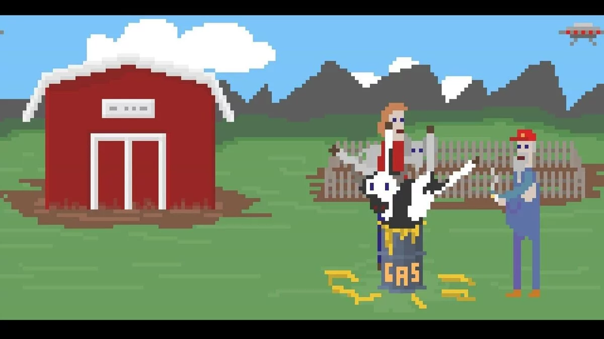 Скриншоты из McPixel / Картинка 20