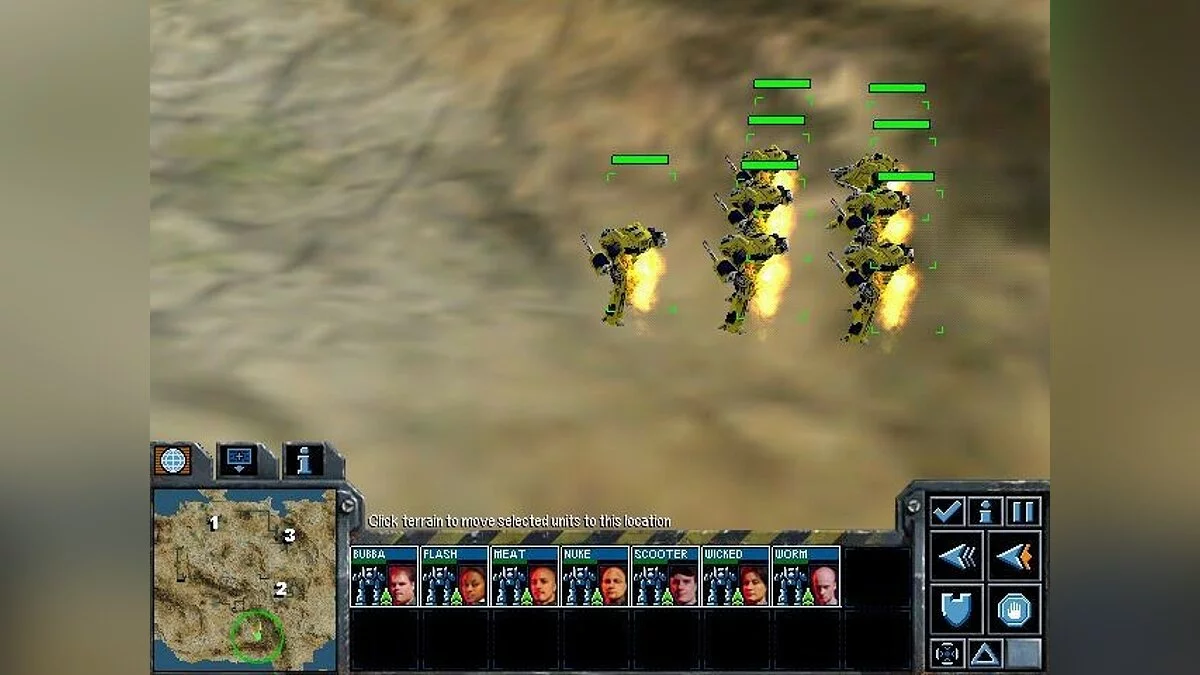 Скриншоты из MechCommander 2 / Картинка 37