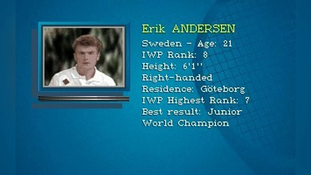 Скриншоты из International Tennis Open / Картинка 13