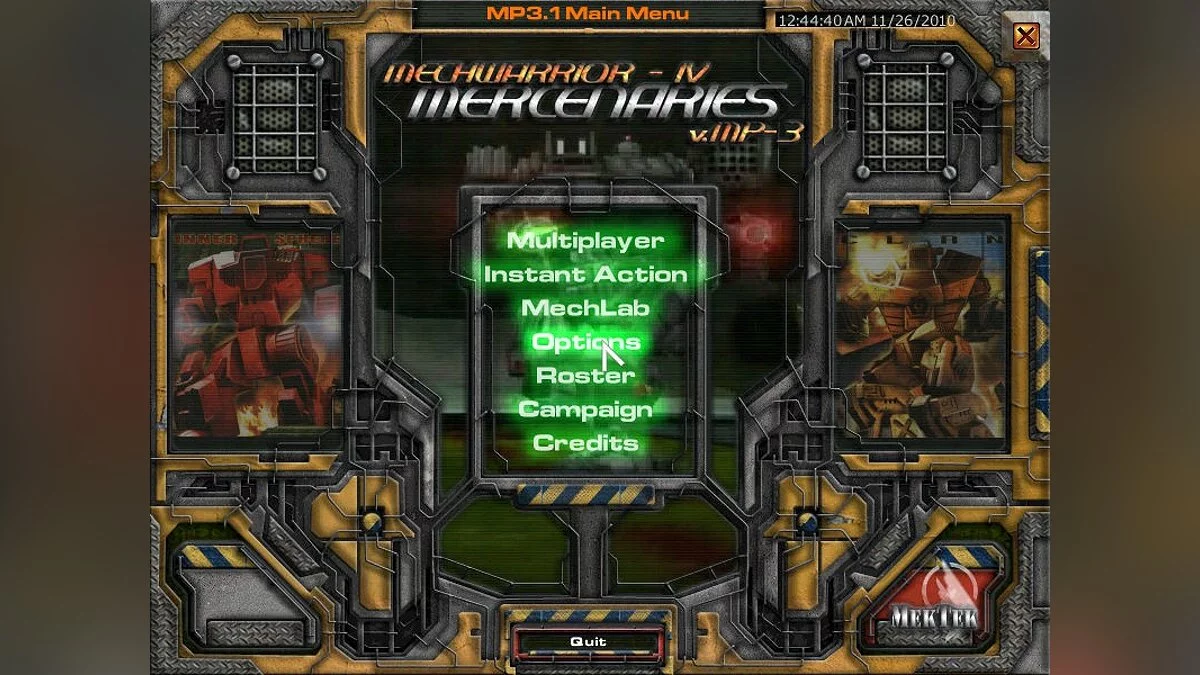 Скриншоты из MechWarrior 4: Mercenaries / Картинка 55