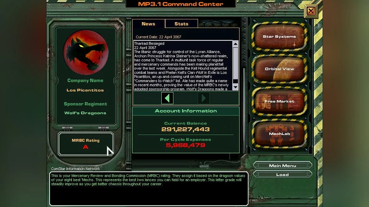 Скриншоты из MechWarrior 4: Mercenaries / Картинка 56